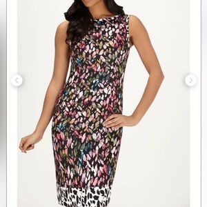 Tahari Multi Colored Dress